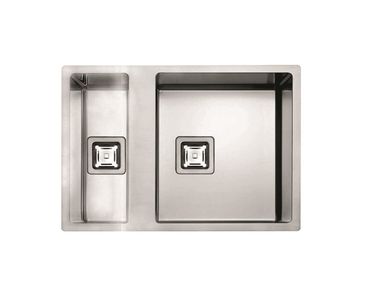 1 1/2 bowl stainless steel sink P2B 5545 Q F-SF R Fulgor Milano