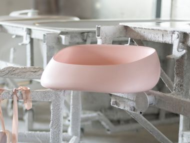 Countertop Silkstone® washbasin POINTE PAA