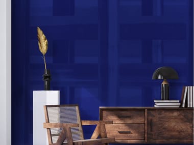 Carta da parati geometrica optical PAINTED WEAVE Texturae