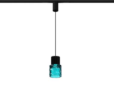 Lampada a sospensione a LED in vetro SCENT PANZERI