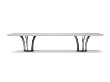 Rectangular wooden table PARIS HUGUES CHEVALIER