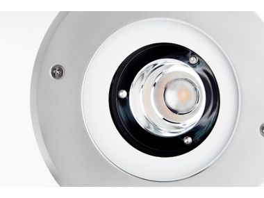 PASSUM UPLIGHT Segnapasso a LED a pavimento By Goccia Illuminazione