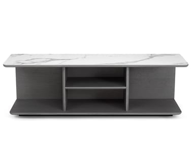 Tavolino da caffè rettangolare in legno PATIO | Tavolino rettangolare HC28 maison