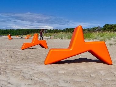 Seduta da esterni in plastica PEATAKANA KEHA3