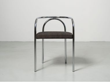 Sillón con tapizado en lana y estructura de acero PH CHAIR PH Pianos & PH Furniture