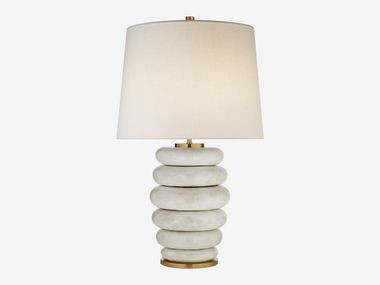 Ceramic table lamp PHOEBE STACKED TABLE LAMP Kelly Wearstler