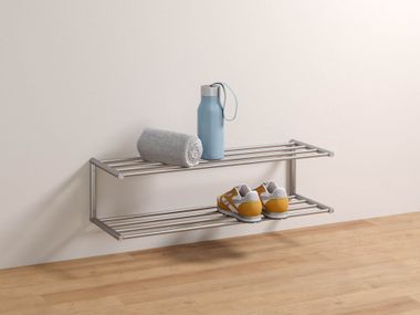 Zapatero de pared de acero inoxidable SR500-2W PHOS