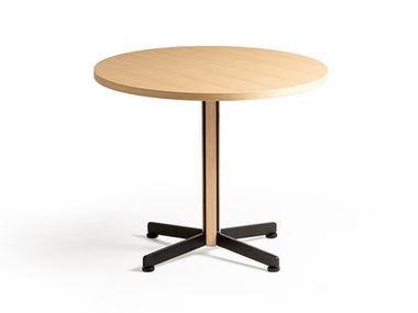 Mesa de centro alta redonda PIANA WOOD S Arrmet