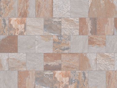 Porcelain stoneware outdoor floor tiles with stone effect MIDLAKE ARDESIA L'Altra Pietra