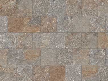 Porcelain stoneware outdoor floor tiles with stone effect MIDLAKE PORFIDO L'Altra Pietra