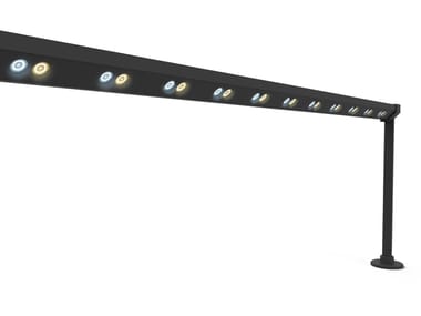 Essenzialed, PILLAR BRIDGE DYNAMIC Illuminazione per mobili in alluminio