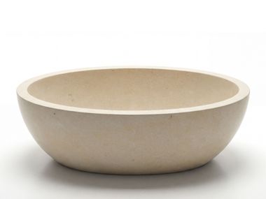 Oval lecce stone bathtub ATRIA PIMAR