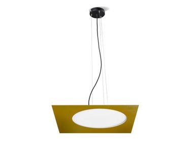 Luminária pendente LED de chapa PLANA SQUARE ENGI