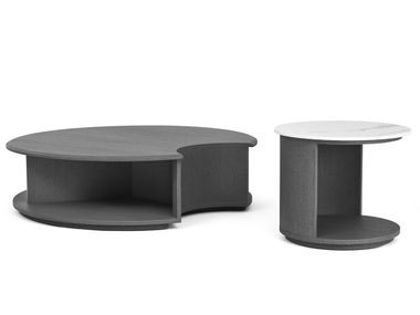 PLANET Wooden coffee table By HC28 | design Ximi Li