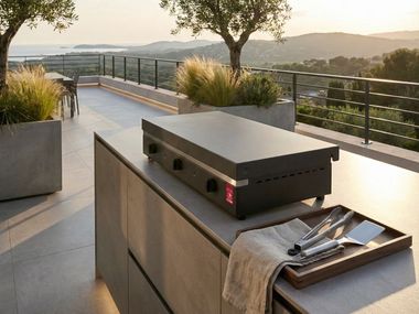 Plancha da appoggio e su carrello ROCK PLA.NET Outdoor Cooking