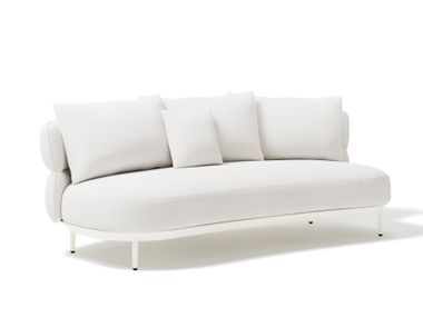 Divano da giardino in tessuto a 2 posti AMBA POINT