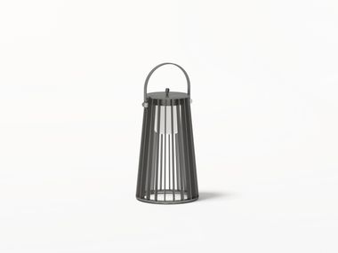 Powder coated aluminium lantern ZUMA M POINT