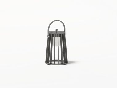 Powder coated aluminium lantern ZUMA S POINT