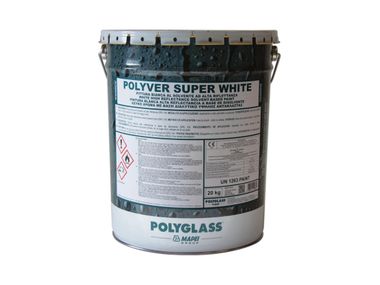 Reflektierender UV-Schutzanstrich POLYVER SUPER WHITE POLYGLASS