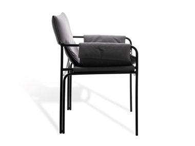 POOL OUTDOOR | Silla Silla de acero inoxidable con brazos By KFF ...