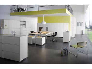 Modular office storage unit with lock PRIMO LATERALS By Dieffebi design ...