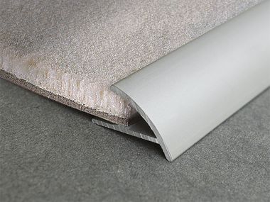 Terminal edge self adjusting carpet profiles CARPETEC MA PROFILITEC