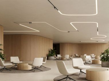 Linear lighting profile built-in FORTIES PROLICHT