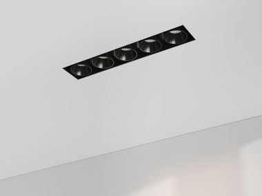 Faretto multiplo in alluminio pressofuso a soffitto MAGIQ PROLICHT