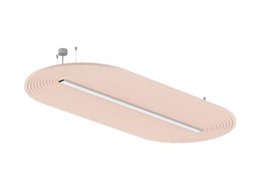Lampada a sospensione acustica a LED SERENII ROUND PROLICHT