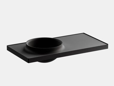 Waschbecken aus Zement mit Waschtisch DOME SINK