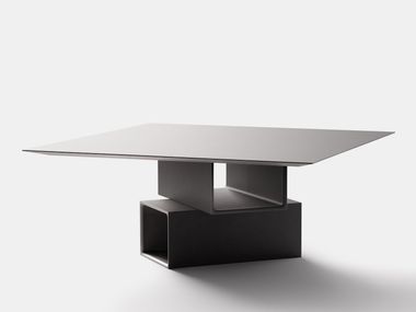 Square cement table MANIFESTO QUADRO PULKRA