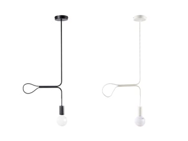 Lampada a sospensione in metallo PULLIGHT Atipico