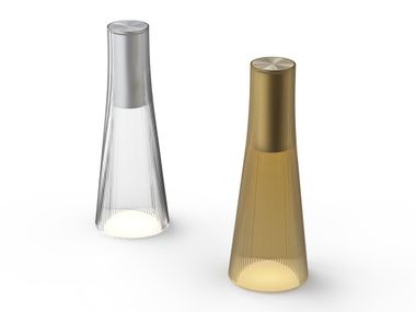Lampada da tavolo a batteria a LED in PMMA CANDÉL Pablo Designs