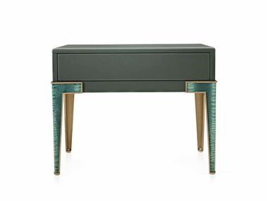 Comodino rettangolare rivestito in pelle con cassetto APT-3023A Pablo Now