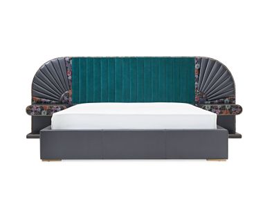 Gepolstertes Doppelbett aus Leder APT-3167 Pablo Now