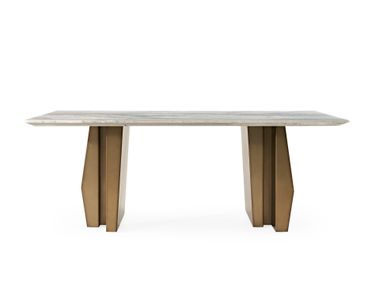 Rectangular stainless steel dining table APTD-3273 Pablo Now