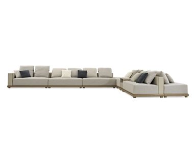 6-Sitzer und mehr Ecksofa aus Stoff APTS-3220 Pablo Now