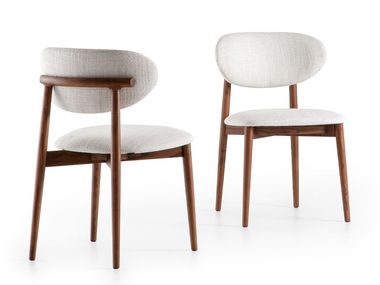 Upholstered wooden chair CAMILLA Pacini & Cappellini