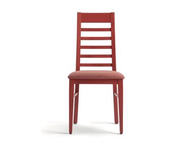 Silla de haya con asiento acolchado CORINNE 490E.i2 Palma