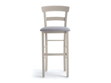 High beech stool with back ROMA 42LJ.i2 Palma