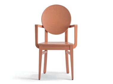 Silla medallón de haya WOODY 49W.m2 Palma