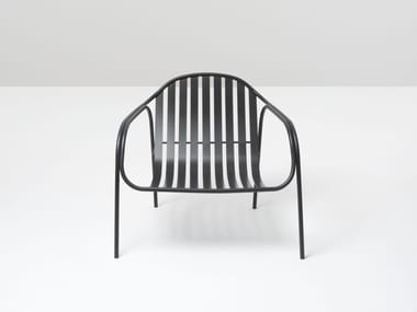 paolazani, ALSOLE Poltrona in acciaio verniciato a polvere