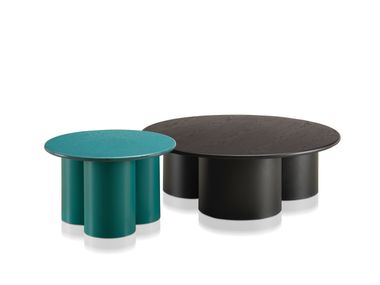 Round lava stone coffee table ETNA Papadatos