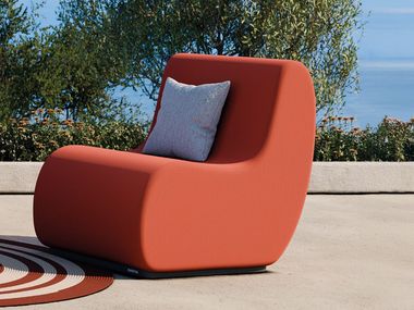 Fauteuil de jardin en Batyline® sans accoudoirs AURA Papatya