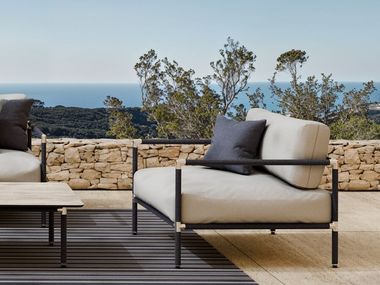 Fauteuil de jardin avec accoudoirs ROTA Papatya
