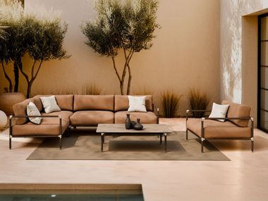 Canapé de jardin modulable en tissu ROTA Papatya