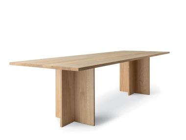 Rectangular solid wood table BARON Passoni
