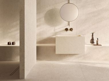 Porcelain stoneware wall/floor tiles with stone effect CALCARIA Pastorelli