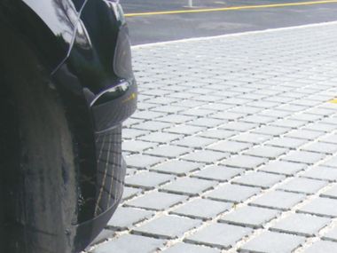 Pflasterstein aus Beton DRENAPARKING Paver