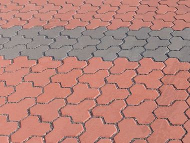 Pflasterstein aus Beton DRENATRIO Paver